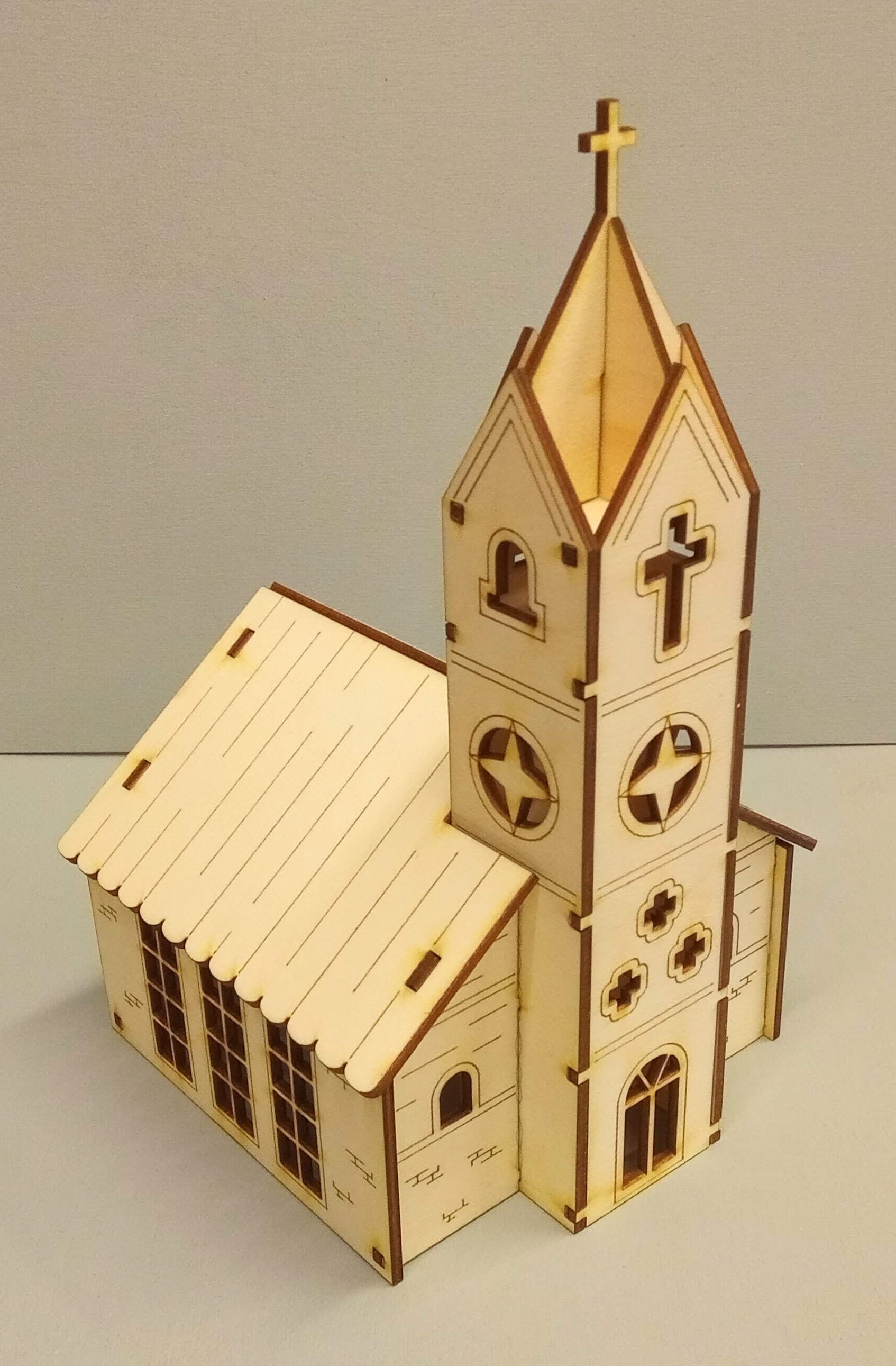 Dřevěný kostelík 1