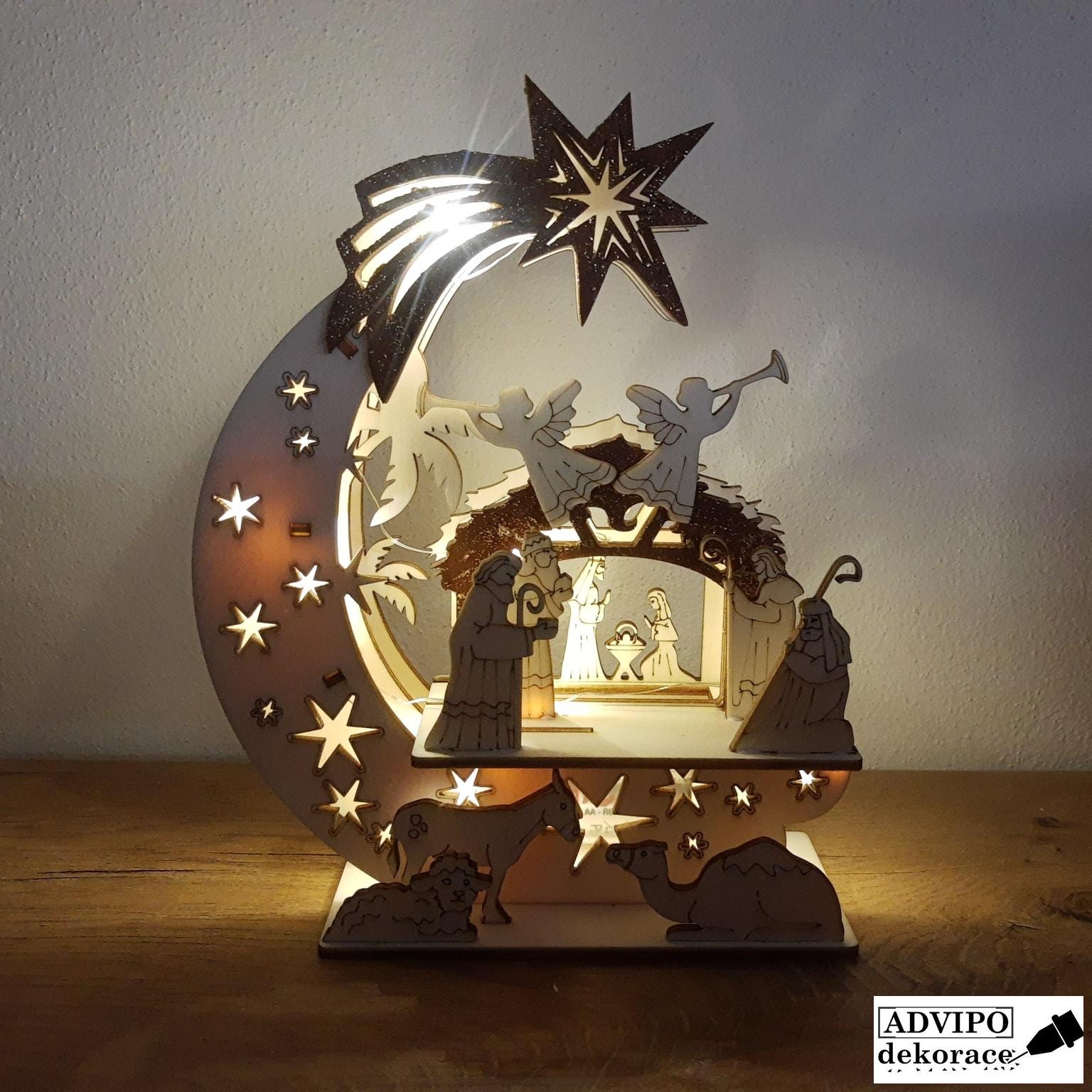 Vánoční scéna / betlém 3