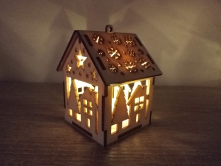 Svítící domeček / lampička 5