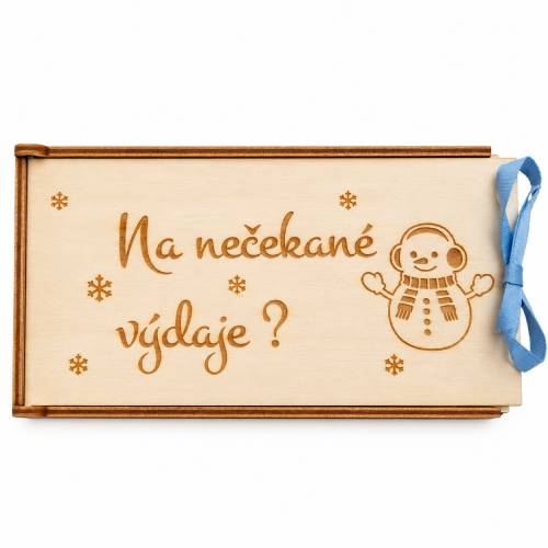 Vánoční krabičky na peníze